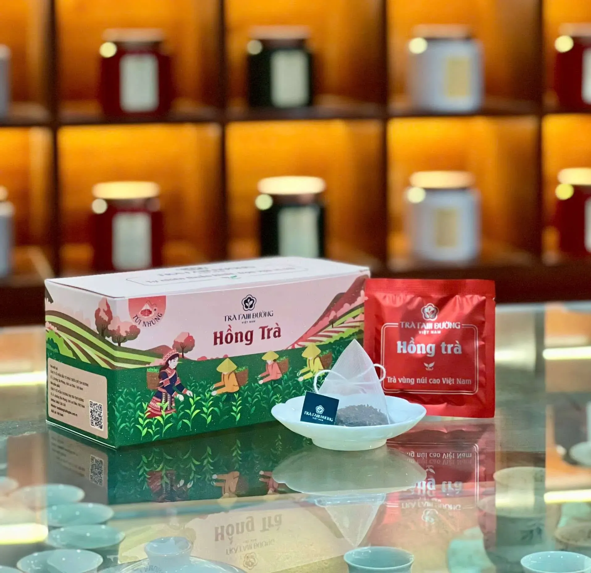 Hồng Trà 60g (Trà Nhúng)